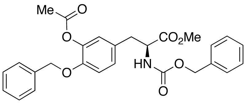 4-O-Benzyl-N-[(benzyloxy)carbonyl]-3-O-acetyl-L-DOPA Methyl Ester