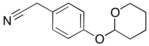 4-O-Tetrahydropyranyl-4-hydroxyphenylacetonitrile