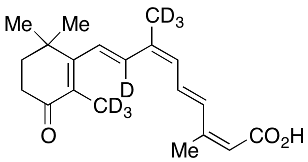 4-Oxo-(9-cis,13-cis)-Retinoic-d7 Acid