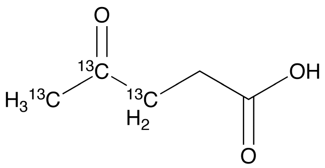 4-Oxopentanoic-13C3 Acid