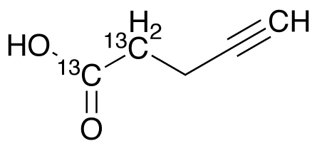 4-Pentynoic Acid-13C2