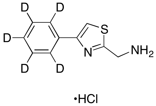 4-Phenyl-2-thiazolemethanamine-d5 Hydrochloride