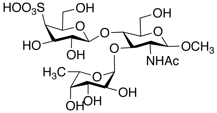 4’-Sulphated Lewis X, Methyl Glycoside