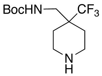 4-Trifluoromethyl-4-Boc-aminomethylpiperidine