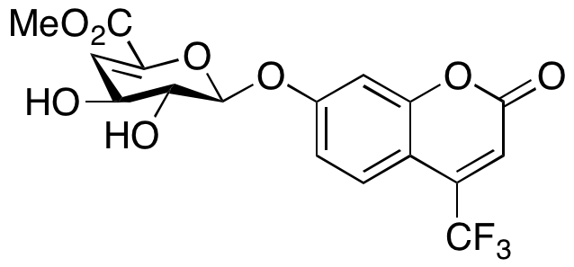 4-Trifluoromethylumbelliferyl (4’-Deoxy-4’,5’-didehydro)-β-D-glucuronide Methyl Ester