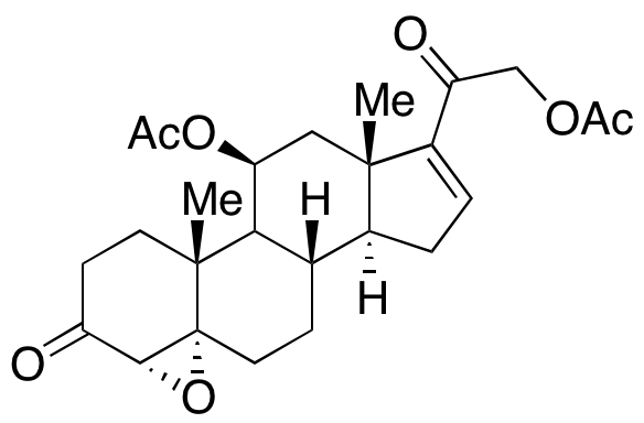 4β,5β-Epoxy-16(17)-dehydrocorticosterone 11,21-Diacetate