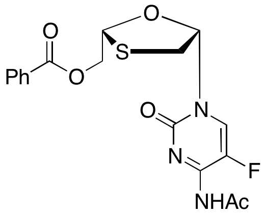 4’-epi-Emtricitabine 4-Acetamide 5’-O-Benzoyl