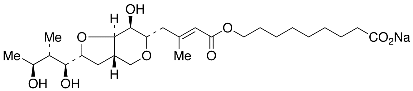 4H-Furo[2,3-c]pyranyl Mupirocin Sodium Impurity