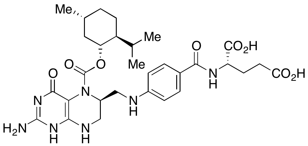 5-(-)-Menthyloxycarbonyl-(6S)-tetrahydrofolate