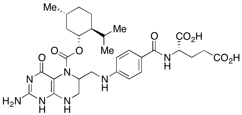 5-(-)-Menthyloxycarbonyltetrahydrofolate