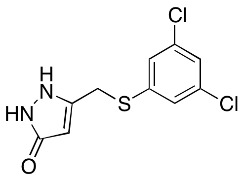 5-(((3,5-Dichlorophenyl)thio)methyl)-1H-pyrazol-3(2H)-one