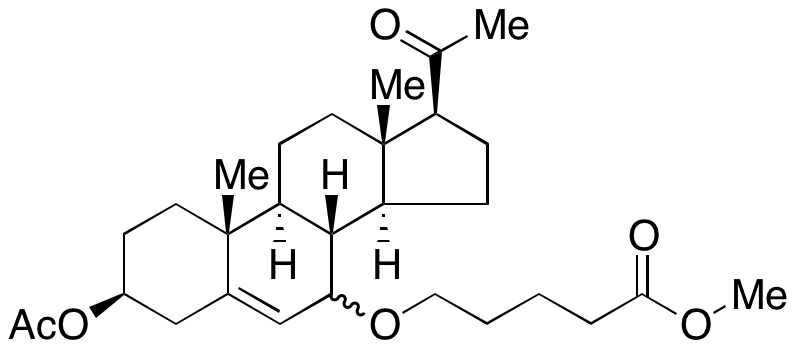 5-[[(3β,7)-3-(Acetyloxy)-20-oxopregn-5-en-7-yl]oxy]-pentanoic Acid Methyl Ester