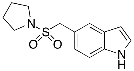 5-[(1-Pyrrolidinylsulfonyl)methyl]-1H-indole