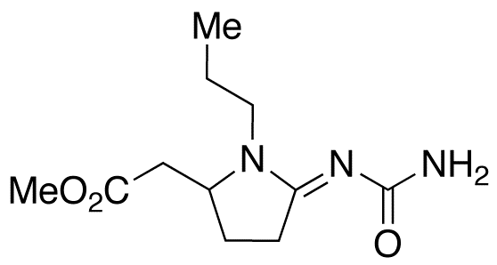 5-[(Aminocarbonyl)imino]-1-propyl-2-pyrrolidineacetic Acid Methyl Ester