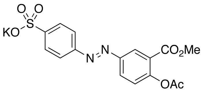 5-[(p-Sulfophenyl)azo]salicylic Acid Acetate Methyl Ester Potassium Salt