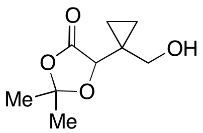 5-(1-(Hydroxymethyl)cyclopropyl)-2,2-dimethyl-1,3-dioxolan-4-one