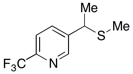 5-[1-(Methylthio)ethyl]-2-trifluoromethylpyridine