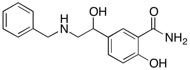 5-(2-(Benzylamino)-1-hydroxyethyl)-2-hydroxybenzamide