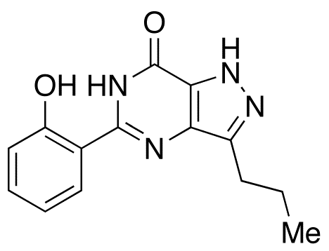 5-(2-Hydroxyphenyl)-3-propyl-1,6-dihydro-7H-pyrazolo[4,3-d]pyrimidin-7-one