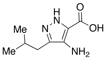 5-(2-Isobutyl)-4-amino-1H-pyrazole-3-carboxylic Acid