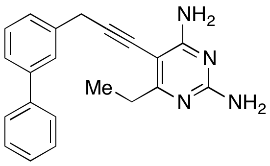 5-(3-([1,1’-Biphenyl]-3-yl)prop-1-yn-1-yl)-6-ethylpyrimidine-2,4-diamine