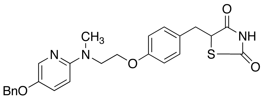 5-{4-[2-[(5-Benzyloxypyridin-2-yl)methylamino]ethoxy]benzyl}thiazolidine-2,4-dione