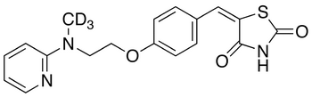 5-[4-[2-((Methyl-d3)pyridin-2-ylamino)ethoxy]benzylidene]thiazolidine-2,4-dione