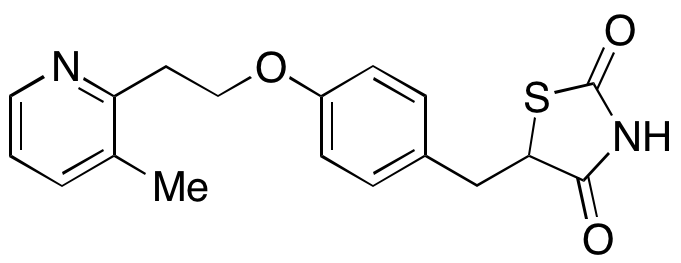 5-(4-(2-(3-Methylpyridin-2-yl)ethoxy)benzyl)thiazolidine-2,4-dione