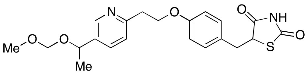 5-(4-(2-(5-(1-(Methoxymethoxy)ethyl)pyridin-2-yl)ethoxy)benzyl)thiazolidine-2,4-dione