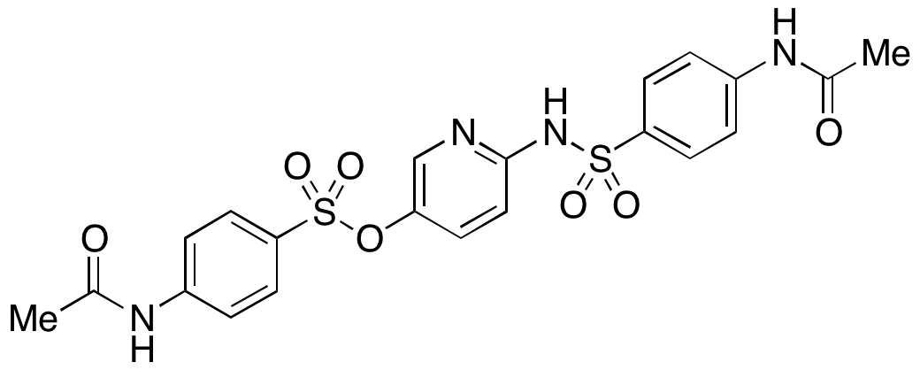 5-[4-(Acetylamino)benzenesulfonyloxy]sulfapyridine Acetate