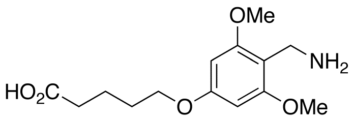 5-[4-(Aminomethyl)-3,5-dimethoxyphenoxy]pentanoic Acid Acetate