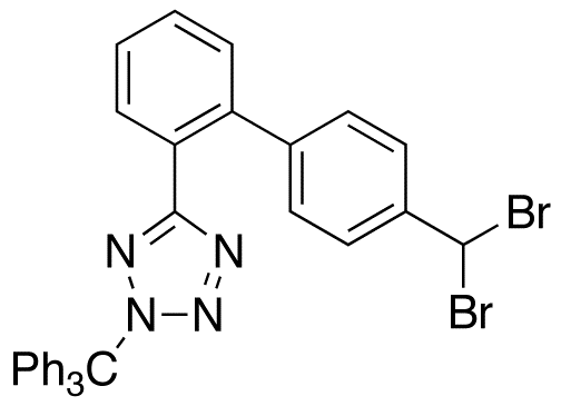 5-[4’-(Dibromomethyl)[1,1’-biphenyl]-2-yl]-2-(triphenylmethyl)-2H-tetrazole