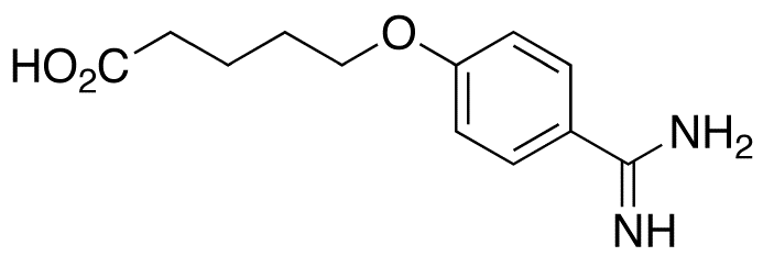 5-(4-Amidinophenoxy)pentanoic Acid