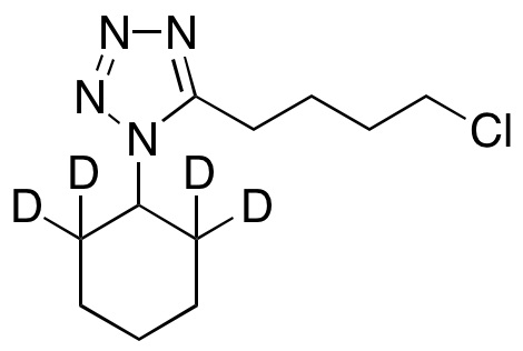 5-(4-Chlorobutyl)-1-cyclohexyl-d4-tetrazole