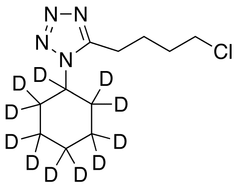 5-(4-Chlorobutyl)-1-cyclohexyltetrazole-d11