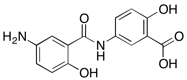 5-(5-Amino-2-hydroxybenzamido)-2-hydroxybenzoic Acid