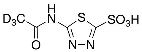 5-(Acetylamino)-1,3,4-thiadiazole-2-sulfonic Acid-d3