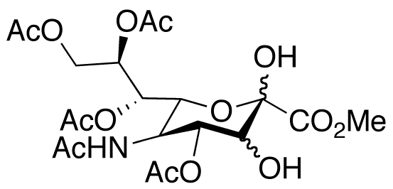 5-(Acetylamino)-5-deoxy-D-erythro-L-gluco-2-nonulopyranosonic Acid Methyl Ester 4,7,8,9-Tetraacetate