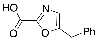 5-(Phenylmethyl)-2-oxazolecarboxylic Acid