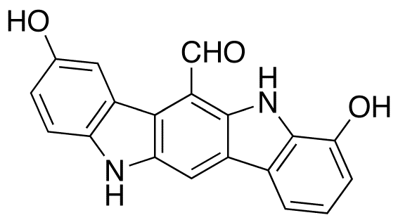 5,11-Dihydro-4,8-dihydroxyindolo[3,2-b]carbazole-6-carboxaldehyde