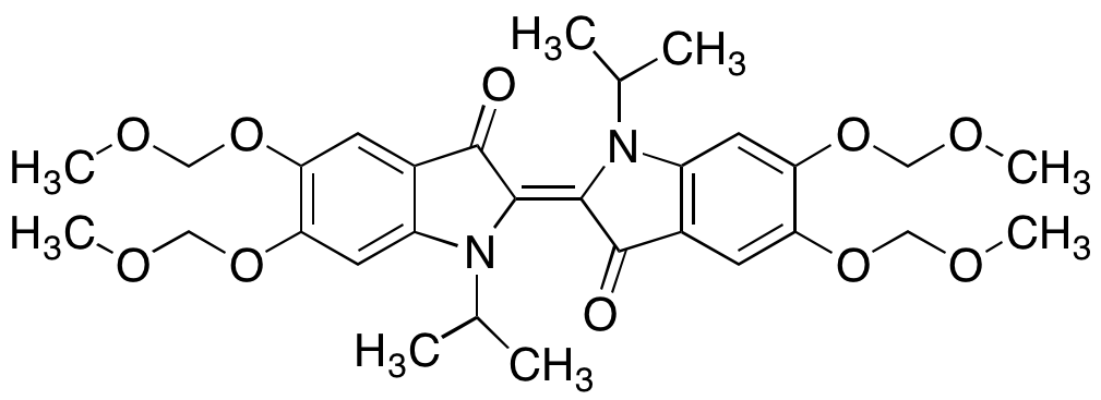 5,5’,6,6’-Tetrakis(methoxymethoxy)-indigotin N,N’-Diisopropyl