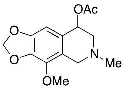 5,6,7,8-Tetrahydro-4-methoxy-6-methyl-1,3-dioxolo[4,5-g]isoquinolin-8-ol 8-Acetate