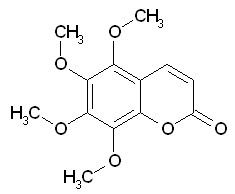 5,6,7,8-Tetramethoxycoumarin