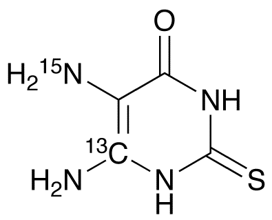 5,6-Diamino-2-thiouracil-13C,15N