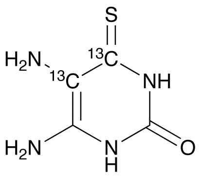 5,6-Diamino-4-thiouracil-13C2