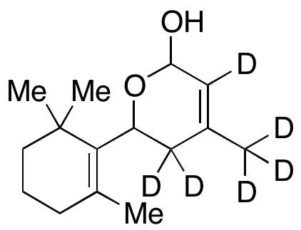 5,6-Dihydro-4-methyl-6-(2,6,6-trimethyl-1-cyclohexen-1-yl)-2H-pyran-2-ol-d6