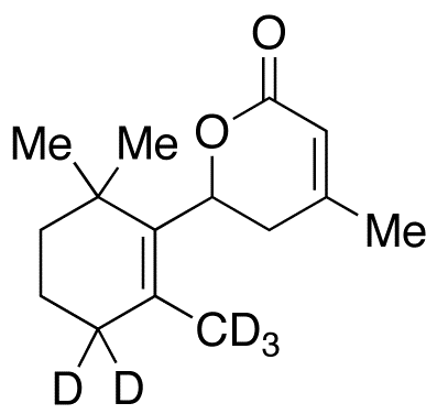 5,6-Dihydro-4-methyl-6-(2,6,6-trimethyl-1-cyclohexen-1-yl)-2H-pyran-2-one-d5