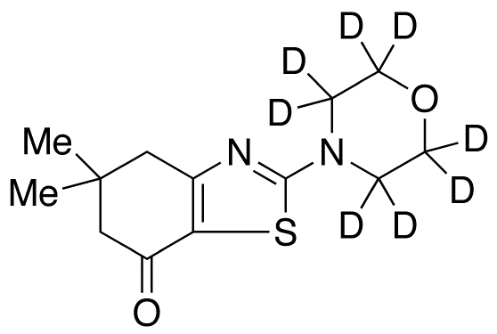 5,6-Dihydro-5,5-dimethyl-2-(4-morpholinyl)-7(4H)-benzothiazolone-d8