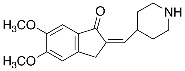 5,6-Dimethoxy-2-(4-piperidinyl)methyleneindan-1-one (Donepezil Impurity)