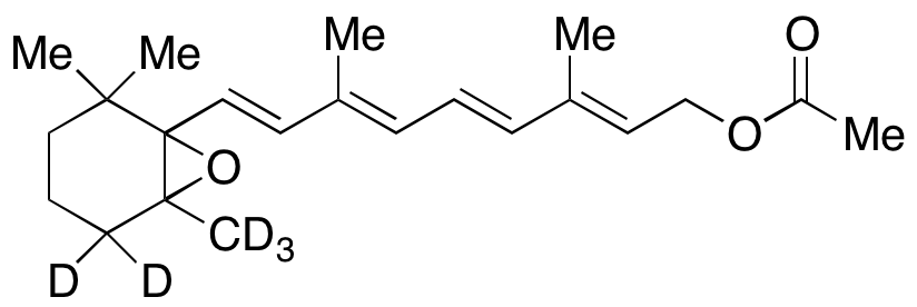 5,6-Monoepoxyretinyl Acetate-D5